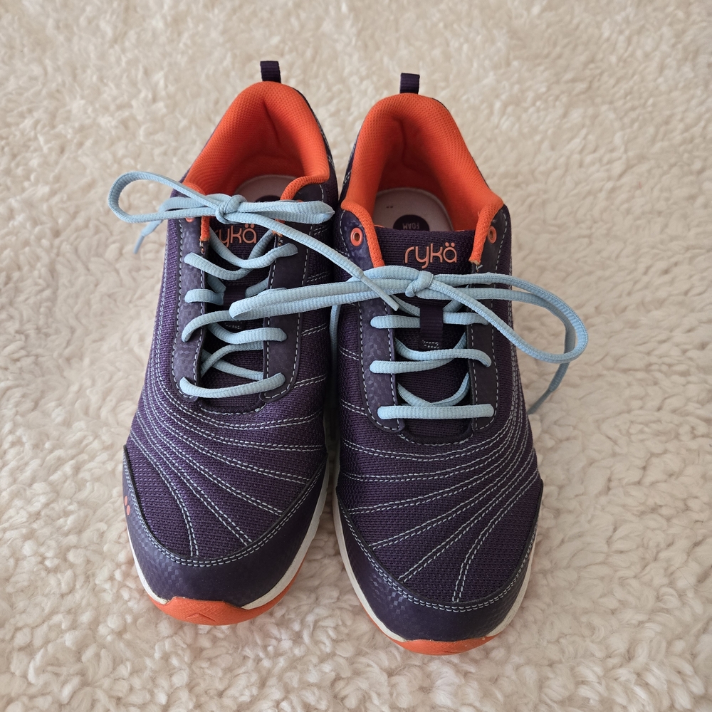 Ryka Purple and Orange Sneakers